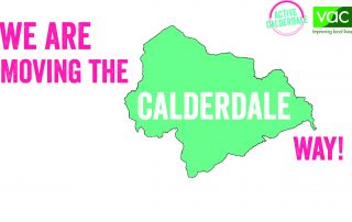 Move the Calderdale Way logo - 'We are moving the Calderdale way'